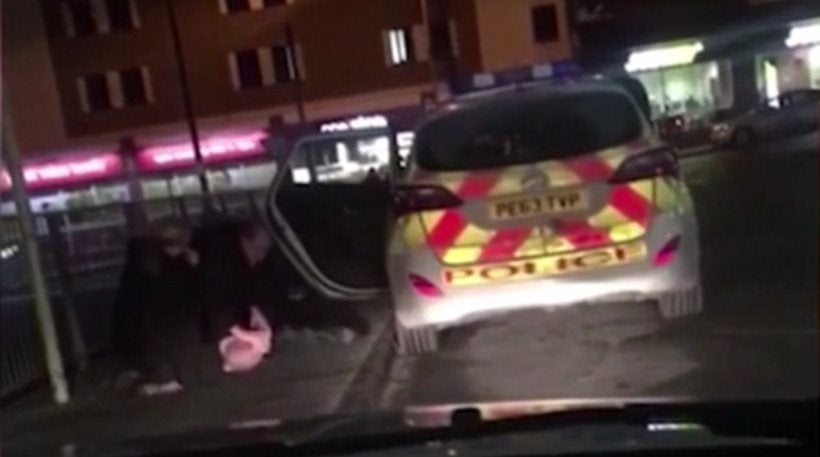 Βίντεο: Αστυνομικός γρονθοκοπεί στο κεφάλι ύποπτο που τον δάγκωσε στο χέρι